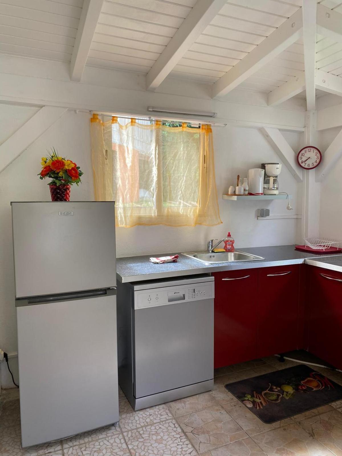Aquaverde Eco Et Confort- Bas De Villa Avec Jardin Et Parking Le Gosier  Ngoại thất bức ảnh