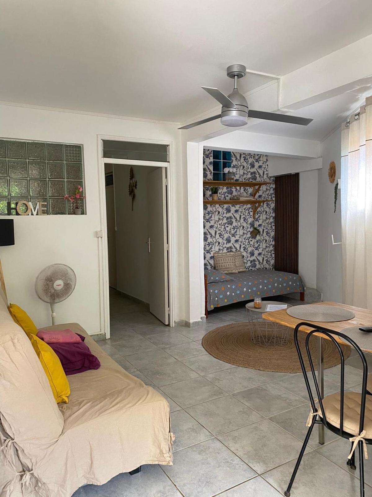 Aquaverde Eco Et Confort- Bas De Villa Avec Jardin Et Parking Le Gosier  Ngoại thất bức ảnh